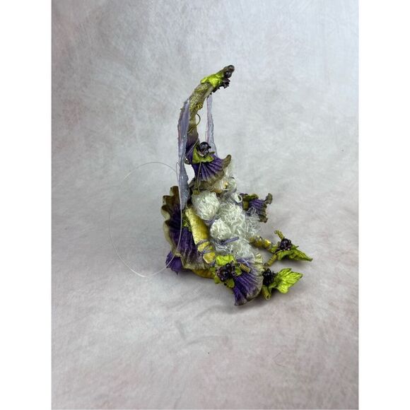 Vintage Mark Roberts Collection Fairy Mythical Magical Purple and Green Faye - Picture 7 of 7